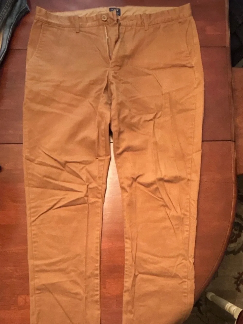 J. Crew Men's Chino Pants in Camel/Tan